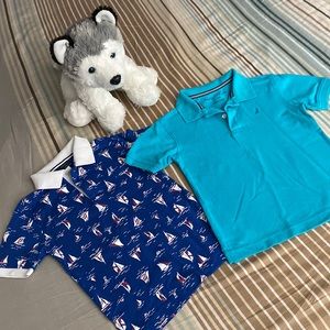 Toddler boys Nautica Polo shirts